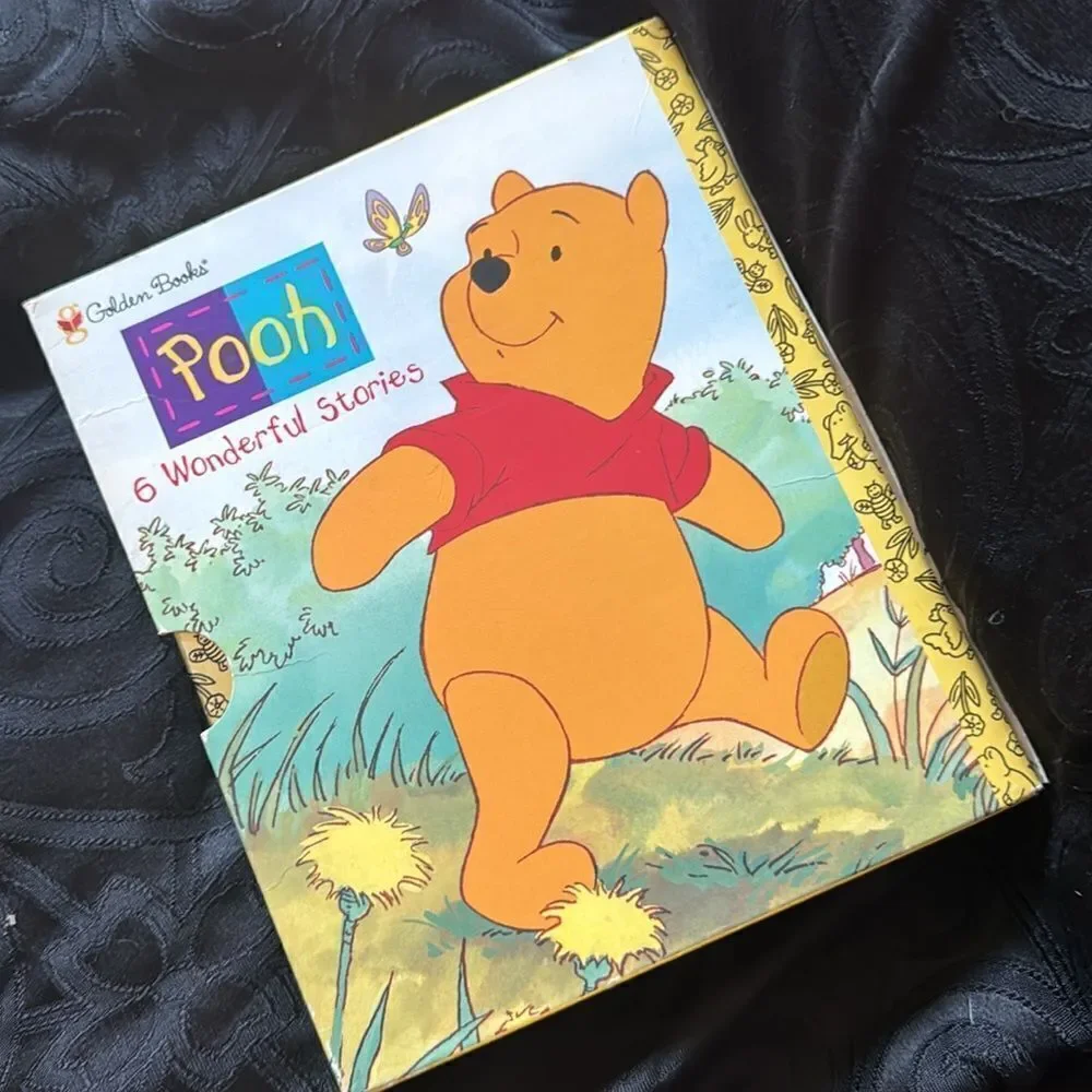 Vintage Disney POOH golden books set